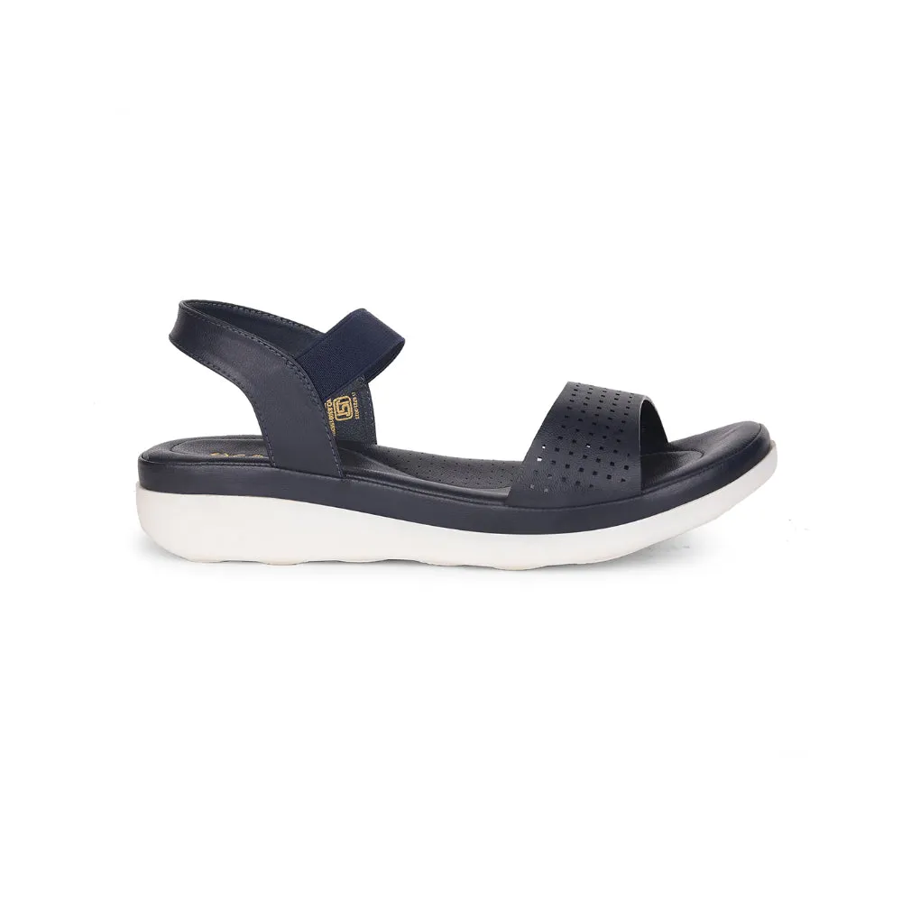 Healers Navy Blue Casual Sandal For Women JD-39 By Liberty