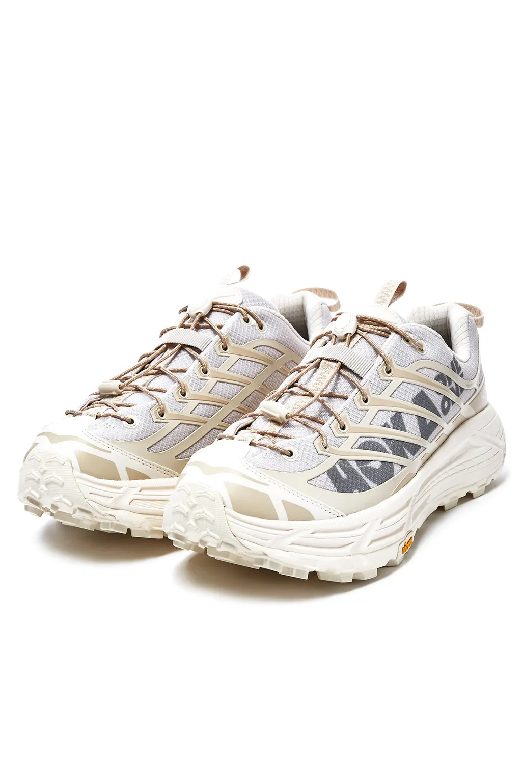 Hoka Mafate Three2 Shoes - Eggnog/Shifting Sand