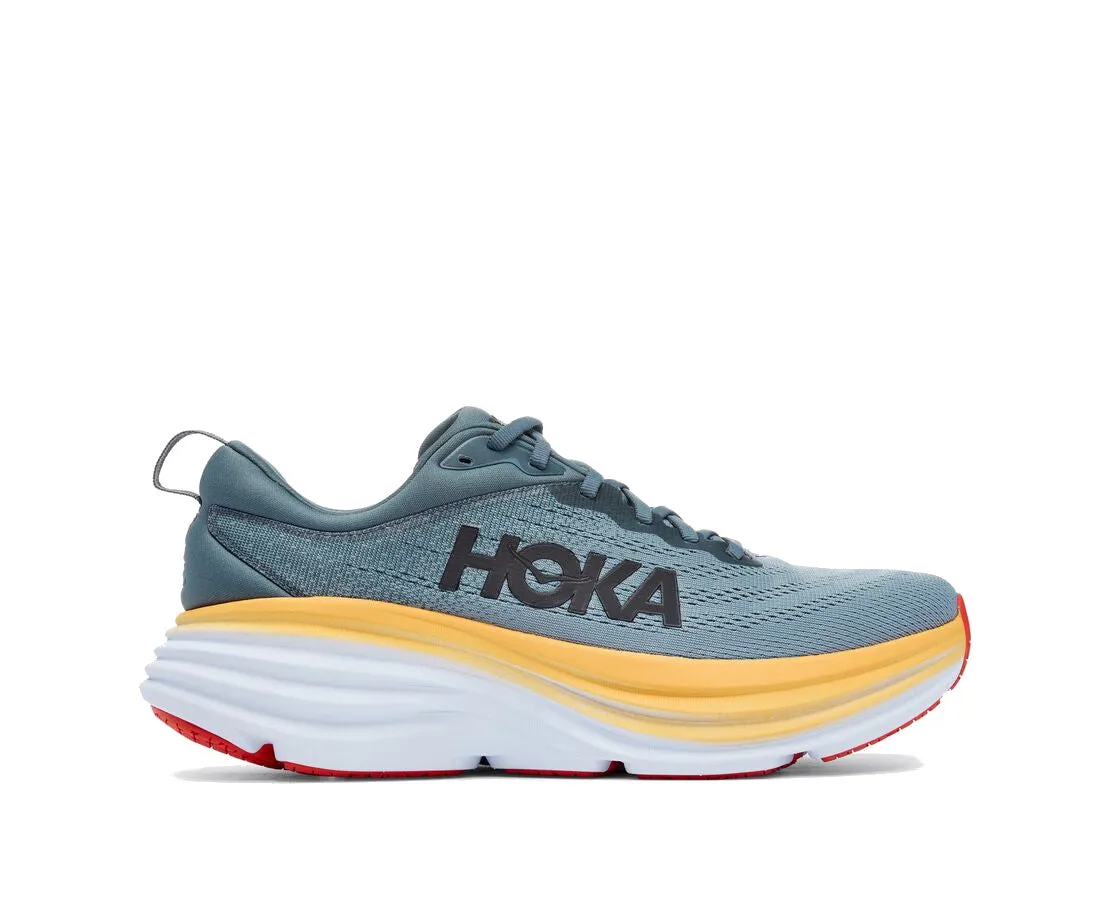 Hoka Men's Bondi 8 - Goblin Blue/Mountain Spring