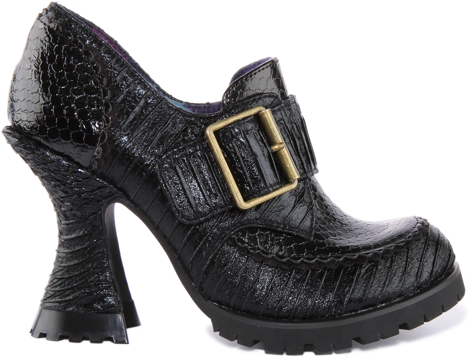 Irregular Choice Step To It In Black For Women