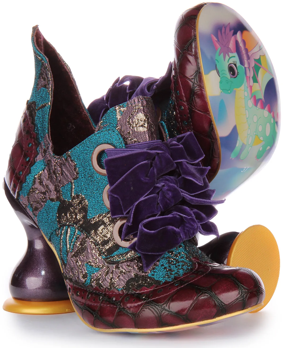 Irregular Choice Trapdoor In Blue Multi For Women