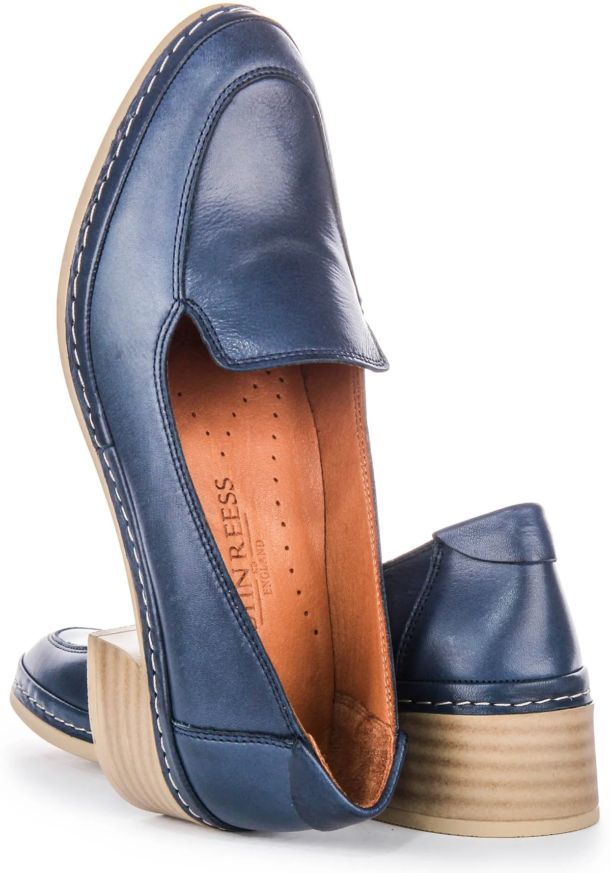 Justinreess England Penny In Navy For Women