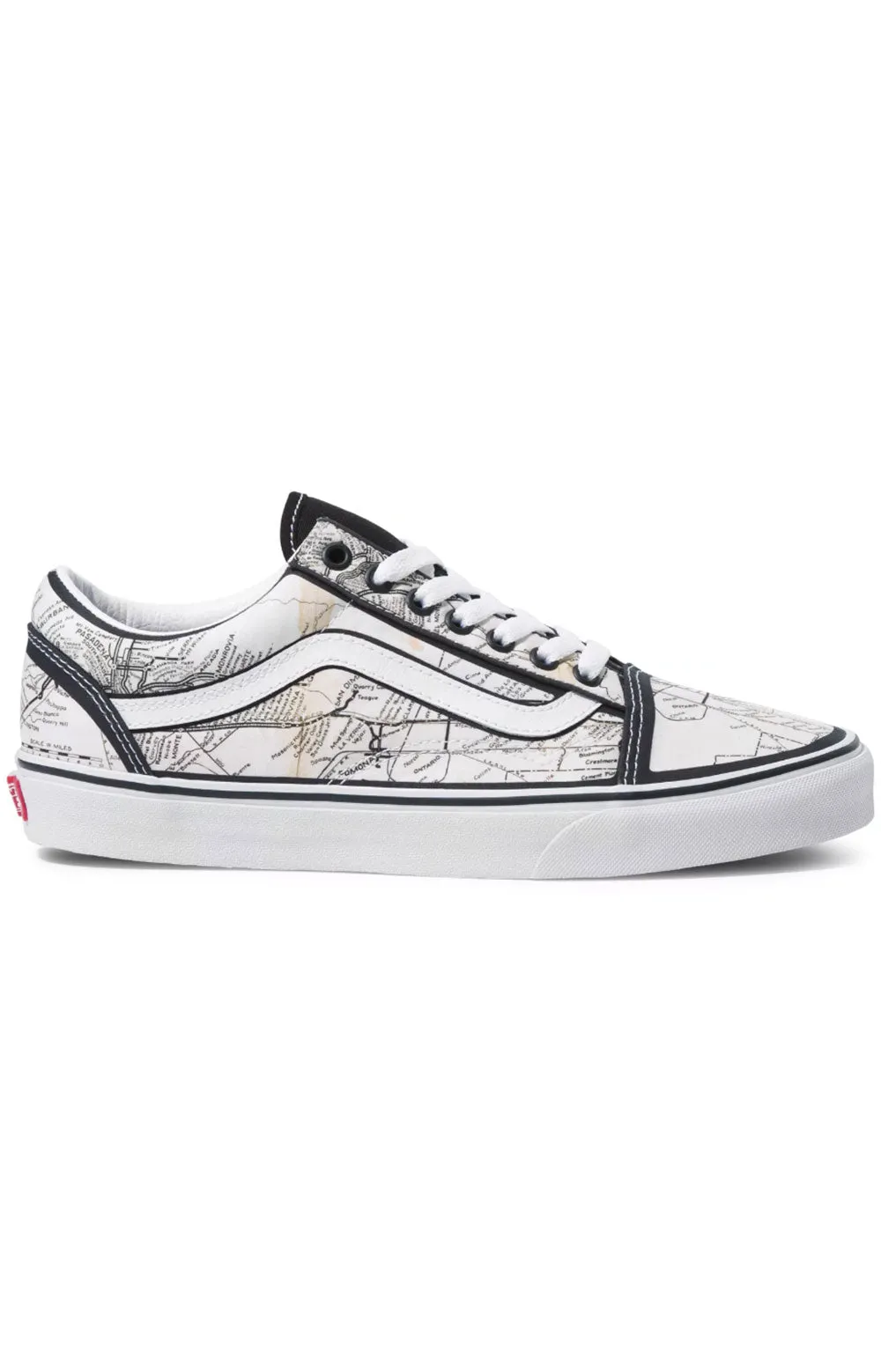 (Krf94H) Moca Old Skool Shoes   Frances Stark/Map