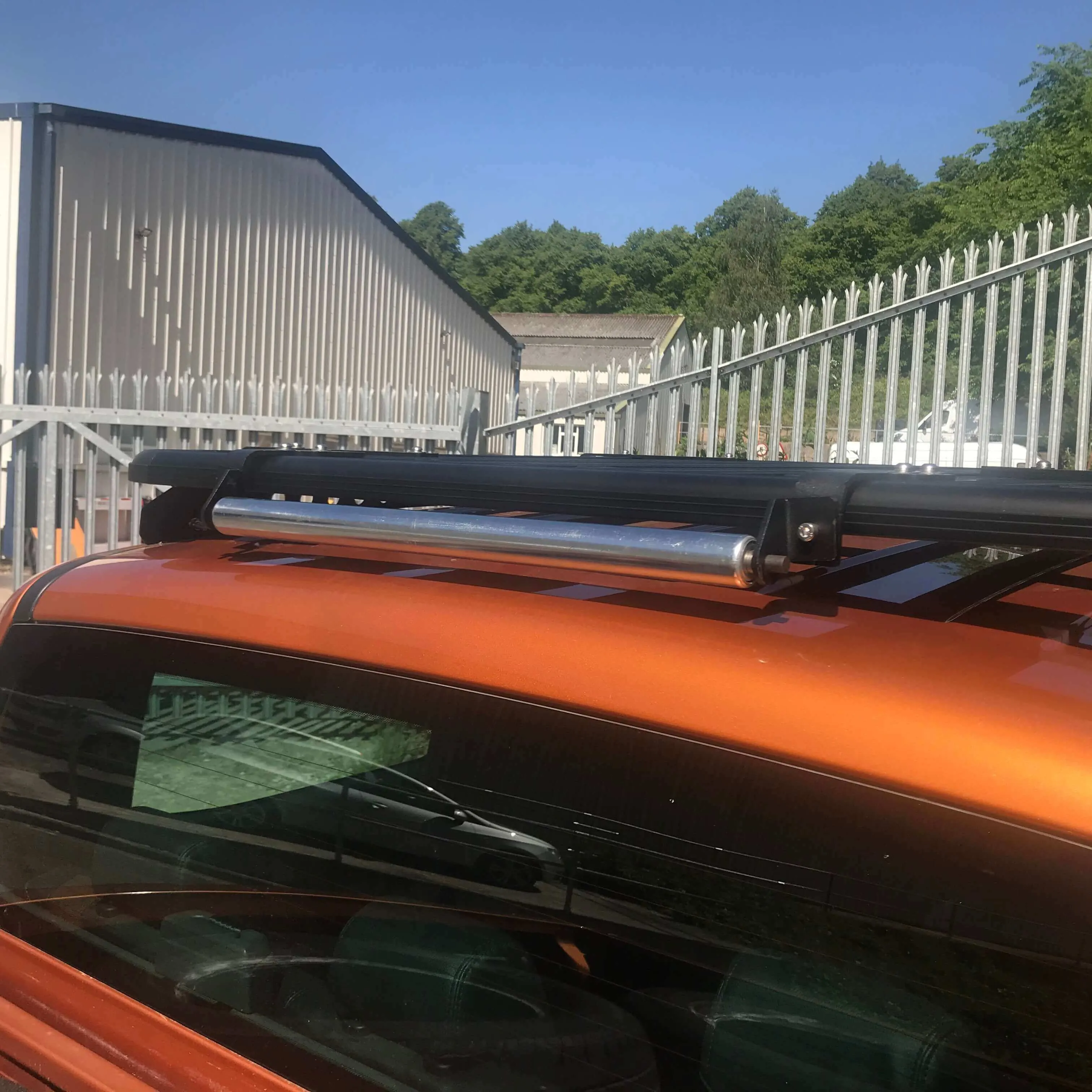 Ladder Cargo Roller Bar Kit for Direct4x4 AluMod Low Profile Roof Racks