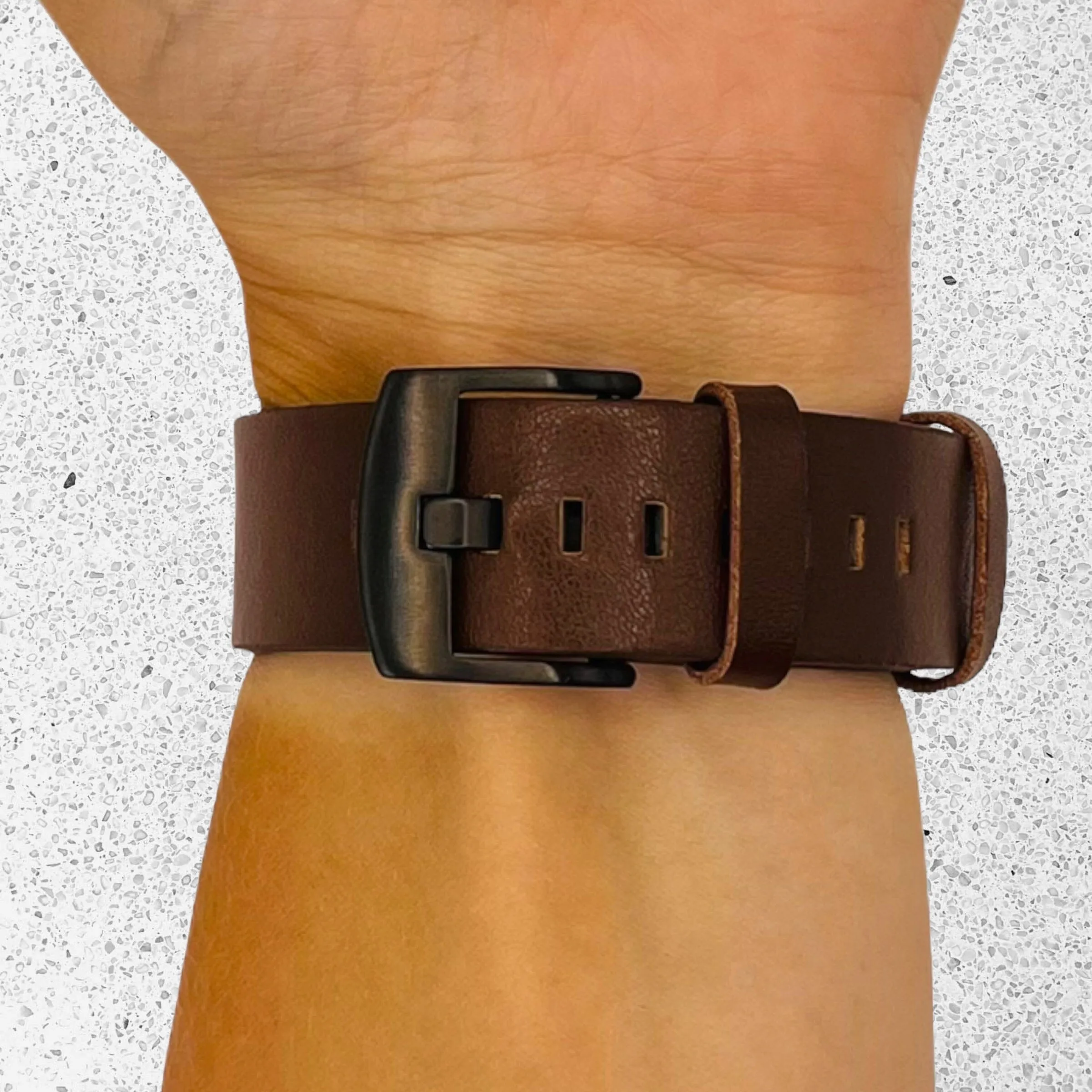 Leather Straps Compatible with the Timex 22mm Range