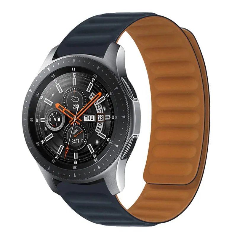 Magnetic Silicone Watch Straps Compatible with the Timex 22mm Range