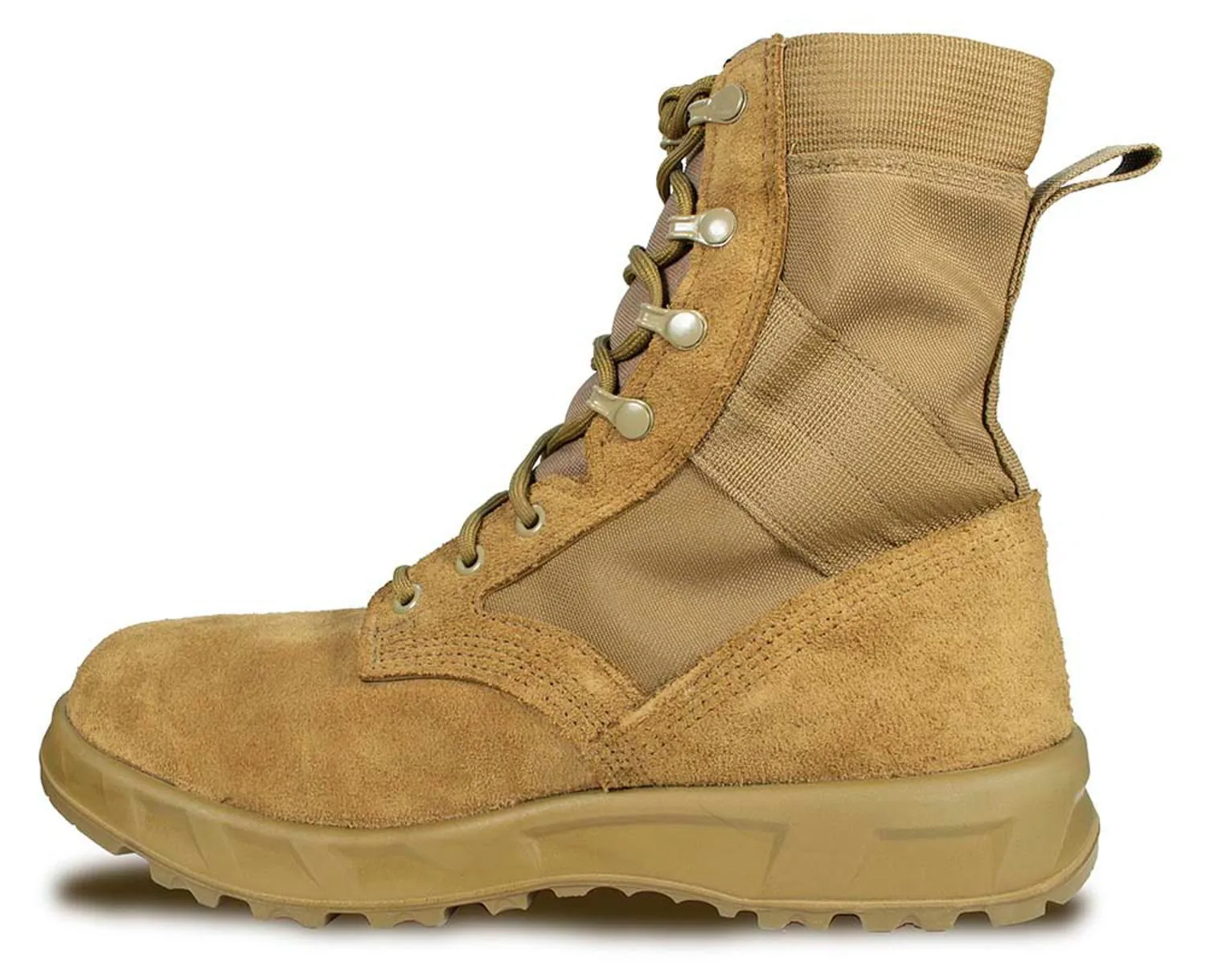 McRae Military Mens T2 UltraLight Temperate Coyote Leather Tactical Boots