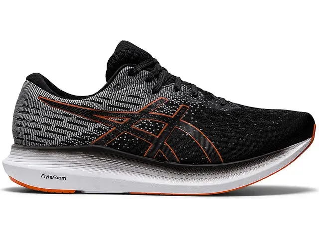 Men's Asics Evoride 2, Black/Marigold Orange, 11.5 D Medium