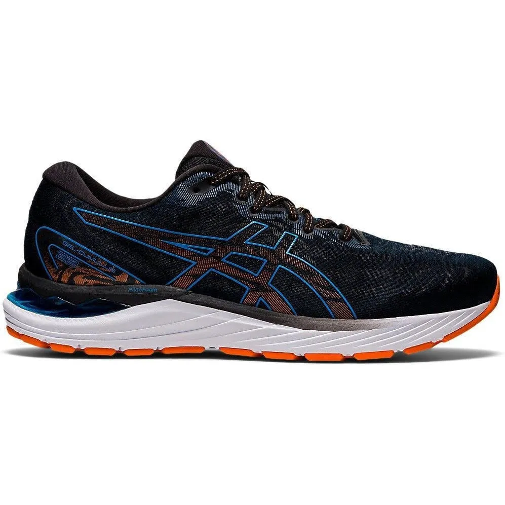 Men's Asics GEL-Cumulus 23, Black/Reborn Blue, 10 D Medium