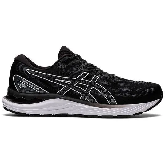 Men's Asics Gel-Cumulus 23, Black/White, 8.5 2E Wide