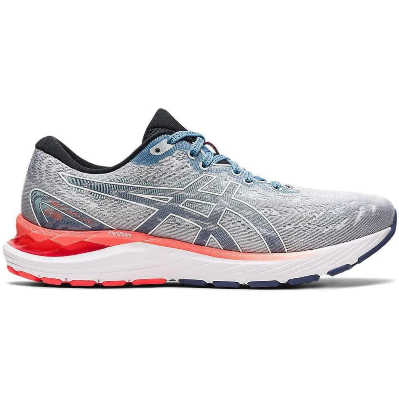 Men's Asics Gel-Cumulus 23, Grey/White, 11.5 D Medium