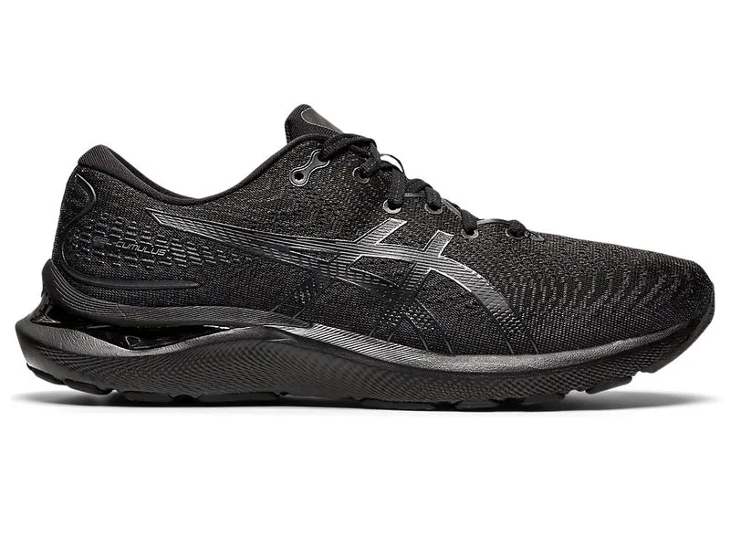 Men's Asics Gel-Cumulus 24, Black/Black, 9.5 D Medium