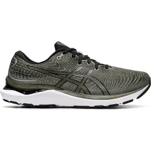 Men's Asics Gel-Cumulus 24, Olive Canvas/Black, 11 D Medium