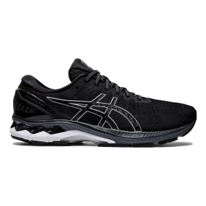 Men's Asics Gel-Kayano 27, Black/Pure Silver, 11 2E Wide