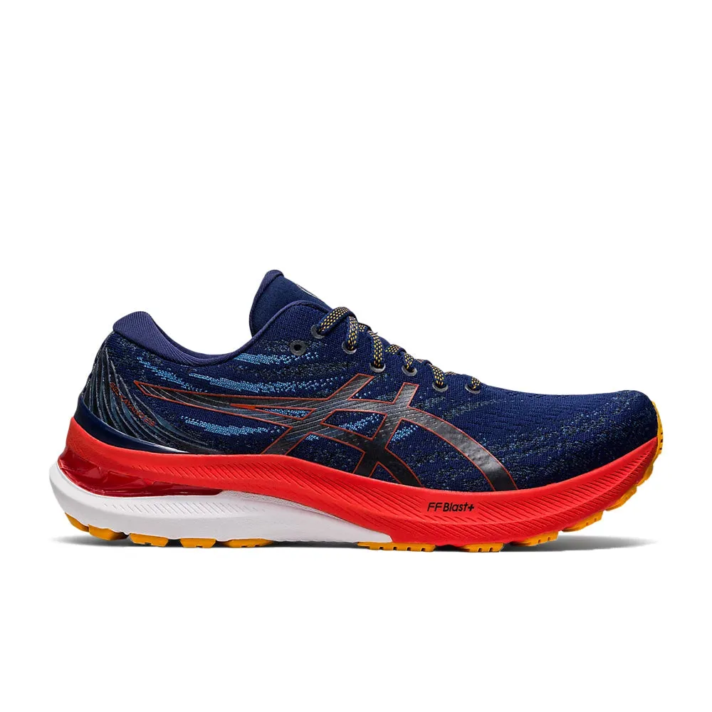 Men's Asics Gel-Kayano 29, Deep Ocean/Cherry Tomato, 10.5 D Medium