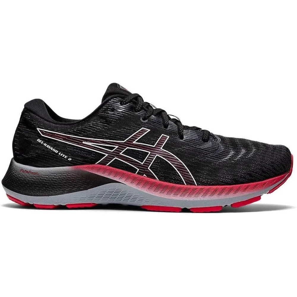 Men's Asics Gel-Kayano Lite 2, Black/White, 10.5 D Medium