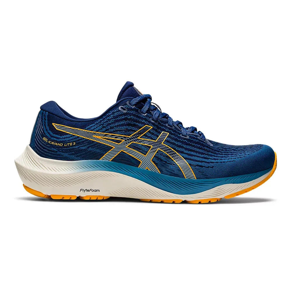 Men's Asics GEL-Kayano Lite 3, Azure/Amber, 10.5 D Medium