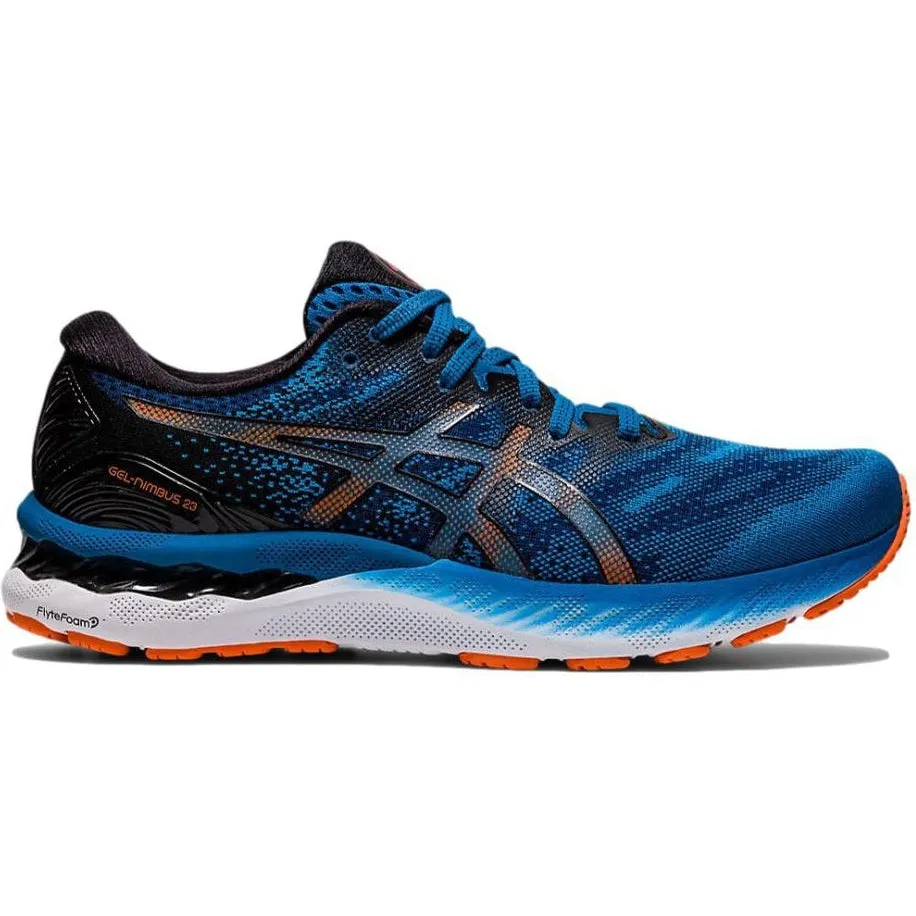 Men's Asics Gel-Nimbus 23, Reborn Blue/Black, 11 D Medium