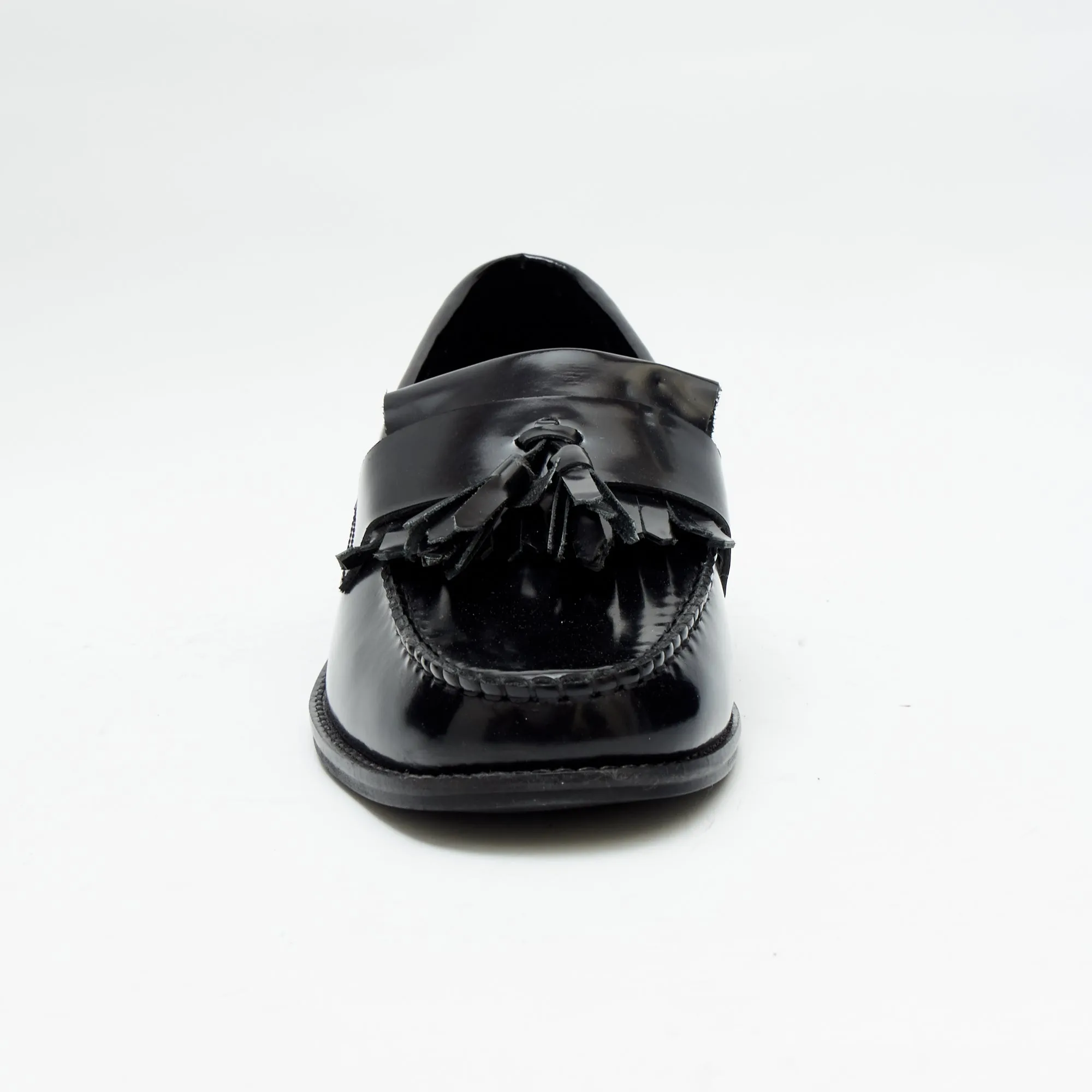 Mens Formal Moccasin Shoes 17999_Black Patent