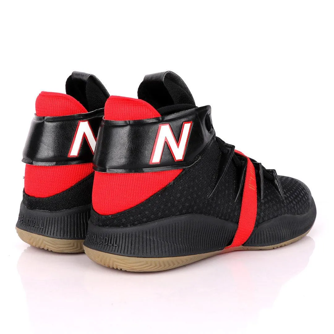 NB Omn1 Playoffs Nba Men Basketball Black and Red Sneakers