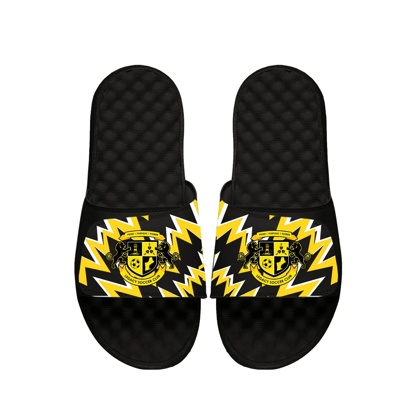 NE Legacy Soccer Club High Energy PERSONALIZE Slides