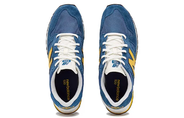 New Balance 520 'Blue Yellow White' sneakers, blue