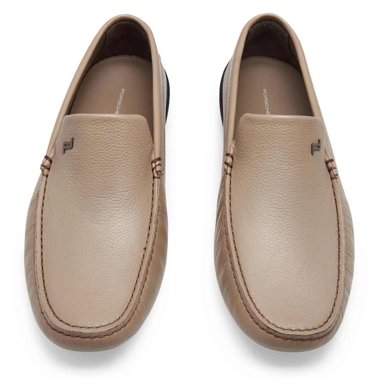 NEW Porsche Design Monaco Nappa Men's Cognac Moccasin Shoes US 7.5 $395