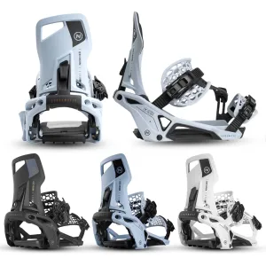 Nidecker Supermatic Snowboard Bindings - Unisex 2025 | Lightning-fast entry and response.