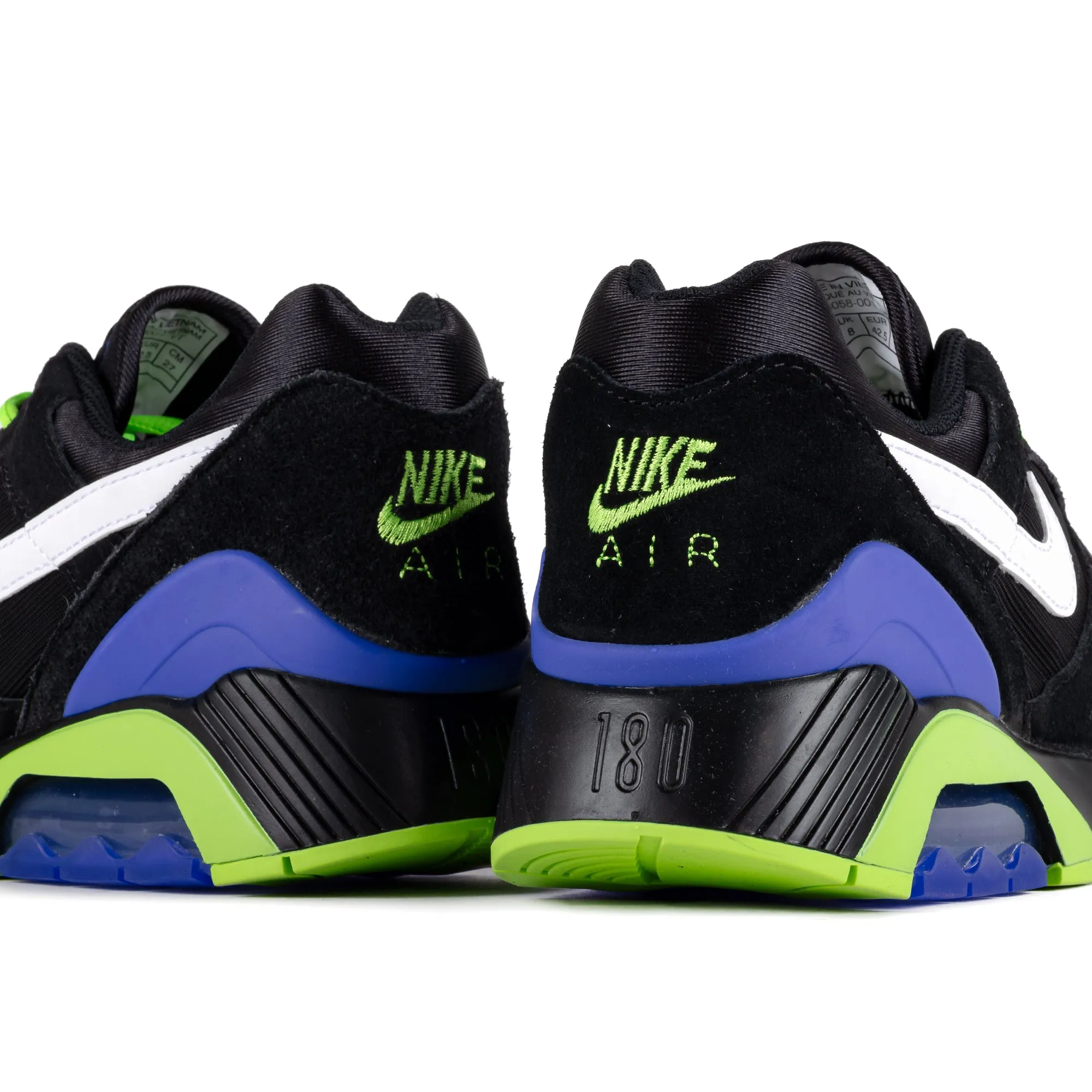 Nike Air 180 "Beetlejuice" Black/White/Action Green/Persian Violet FZ3058-001