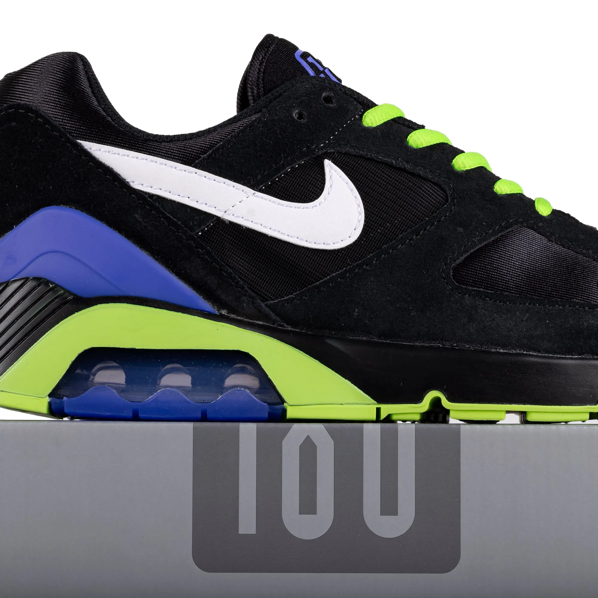 Nike Air 180 "Beetlejuice" Black/White/Action Green/Persian Violet FZ3058-001