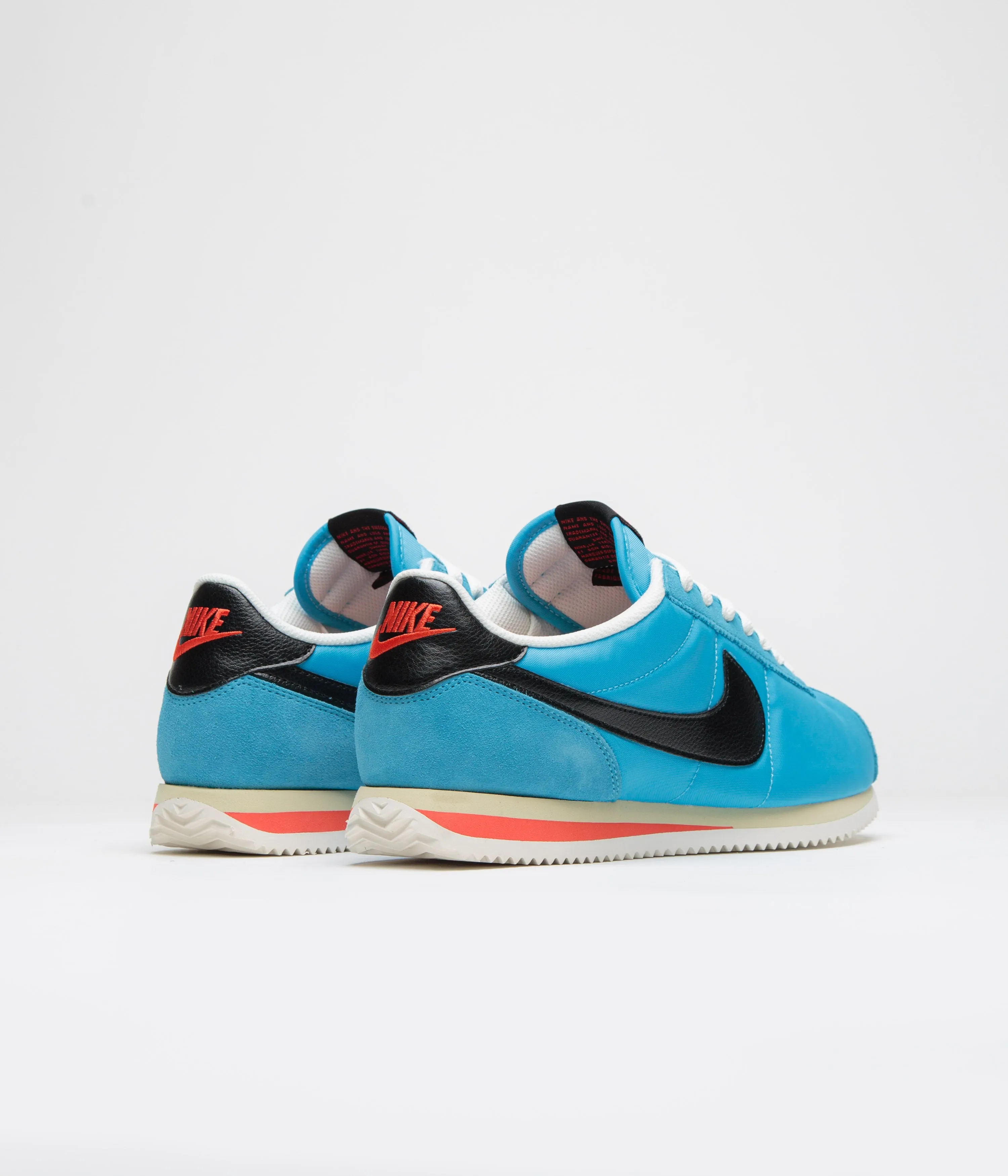 Nike Cortez TXT Shoes - Baltic Blue / Black - Team Gold - Picante Red