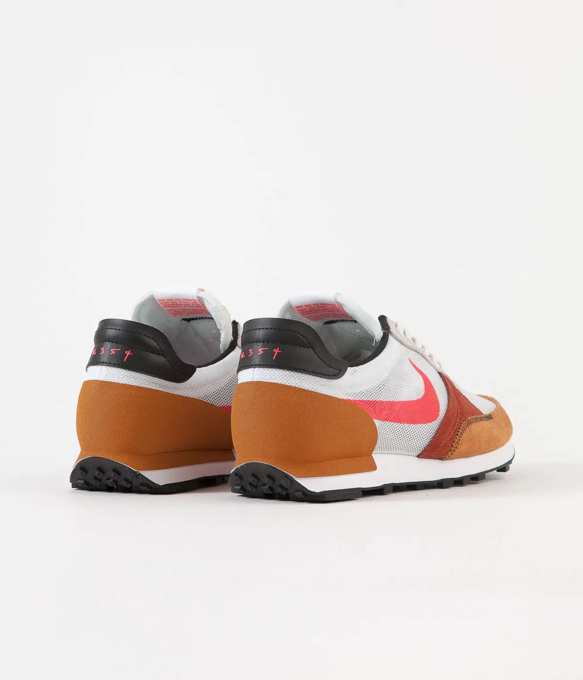 Nike Daybreak Type Shoes - White / Bright Crimson - Monarch