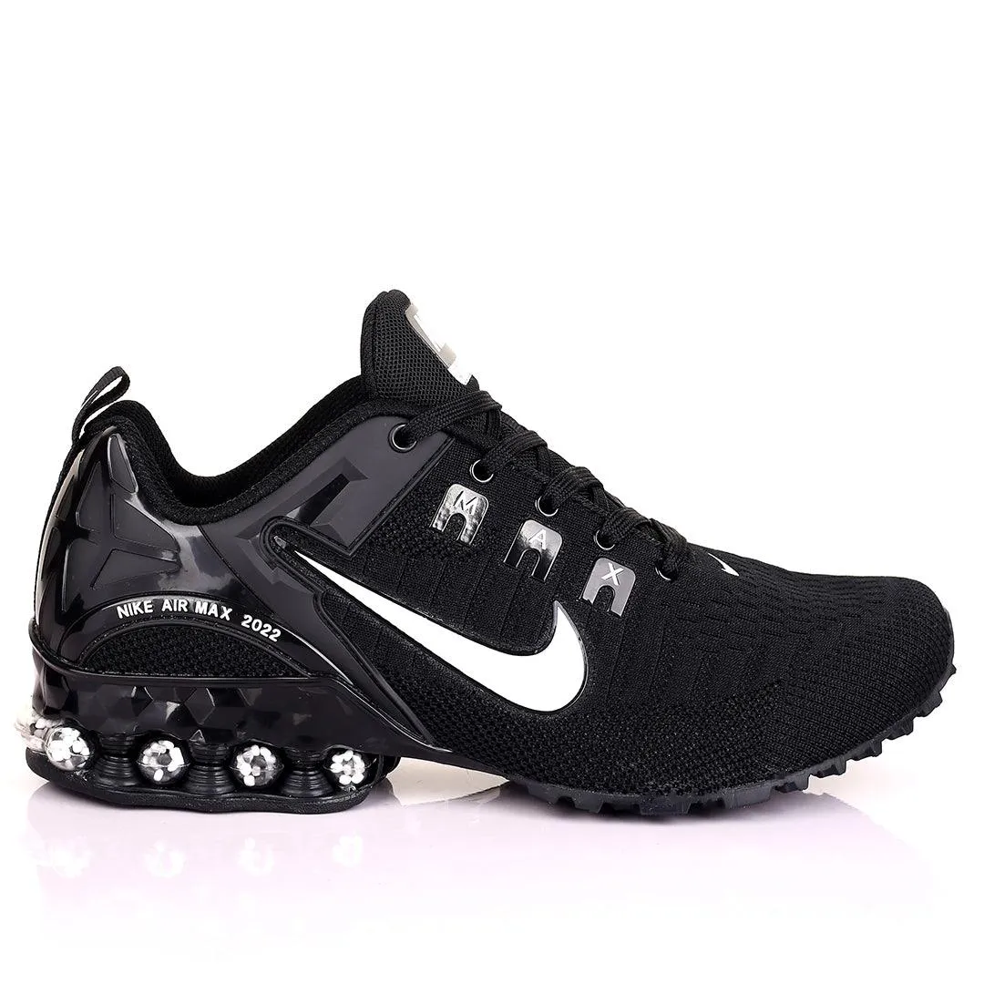 NK 2022 Joyride Black With White Design Sneakers