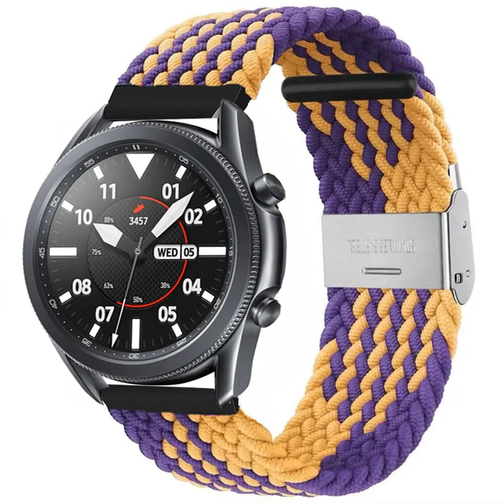 Nylon Braided Loop Watch Straps Compatible with the Timex 22mm Range