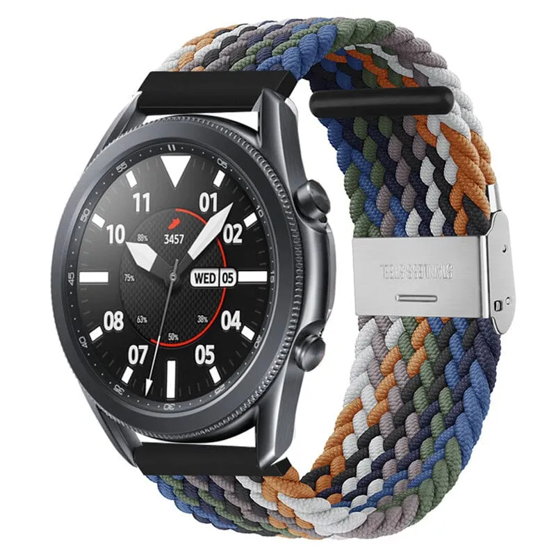 Nylon Braided Loop Watch Straps Compatible with the Timex 22mm Range