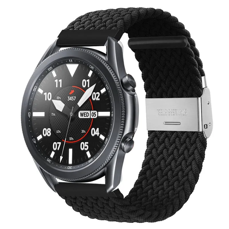 Nylon Braided Loop Watch Straps Compatible with the Timex 22mm Range