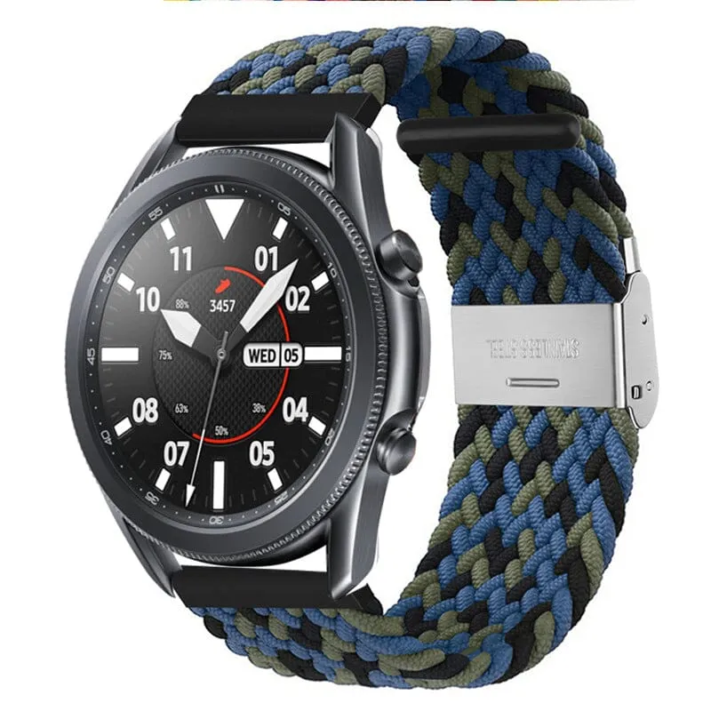 Nylon Braided Loop Watch Straps Compatible with the Timex 22mm Range