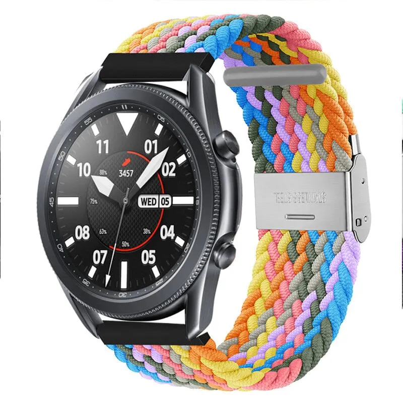 Nylon Braided Loop Watch Straps Compatible with the Timex 22mm Range