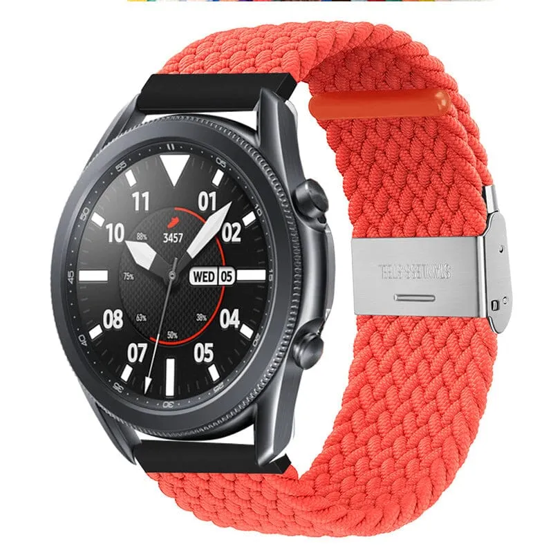 Nylon Braided Loop Watch Straps Compatible with the Timex 22mm Range