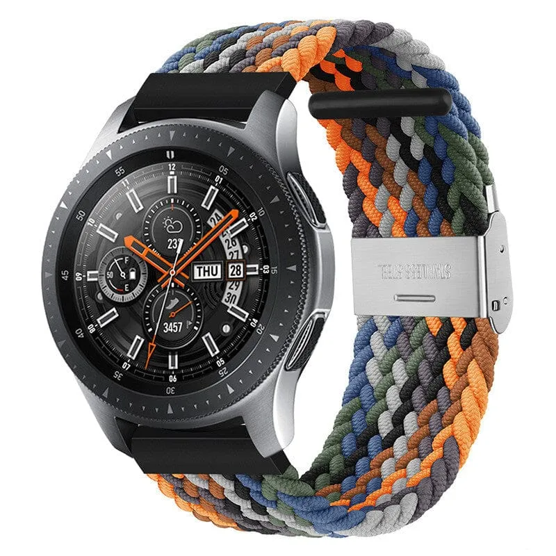 Nylon Braided Loop Watch Straps Compatible with the Timex 22mm Range