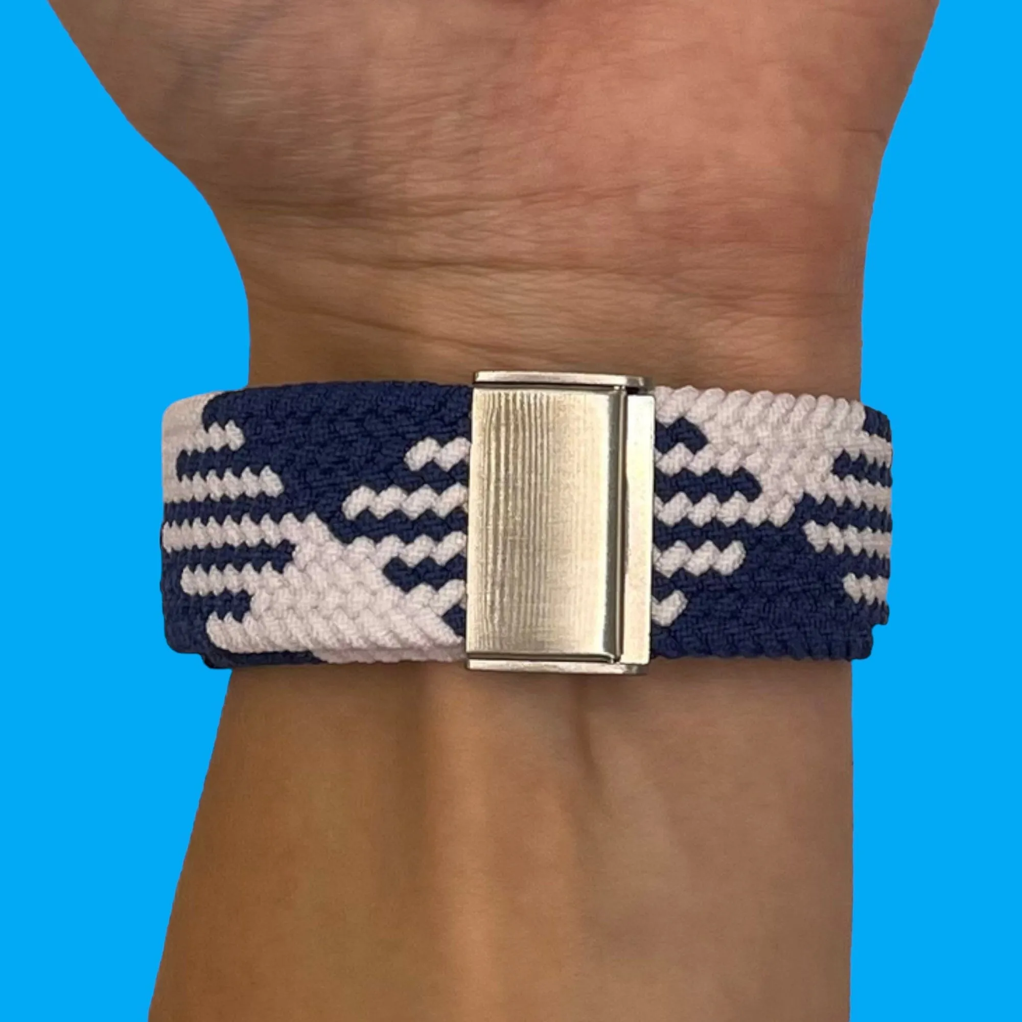 Nylon Braided Loop Watch Straps Compatible with the Timex 22mm Range