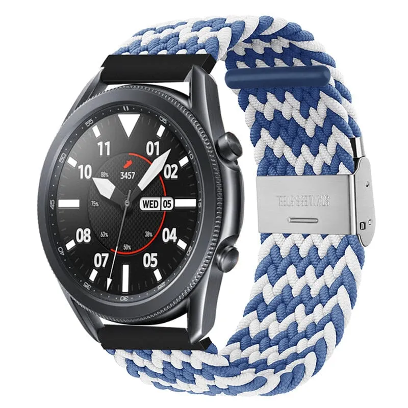 Nylon Braided Loop Watch Straps Compatible with the Timex 22mm Range