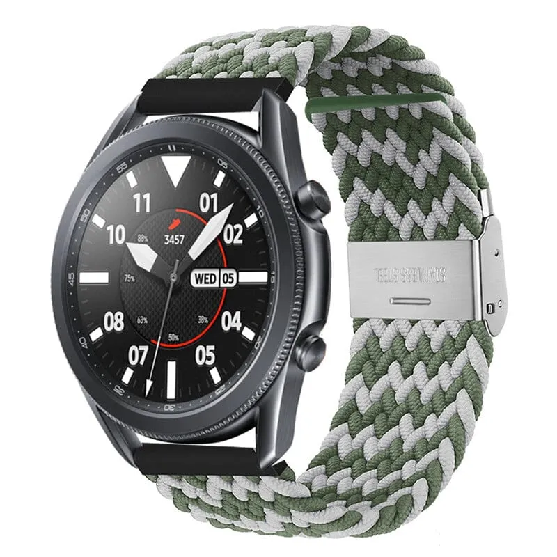 Nylon Braided Loop Watch Straps Compatible with the Timex 22mm Range