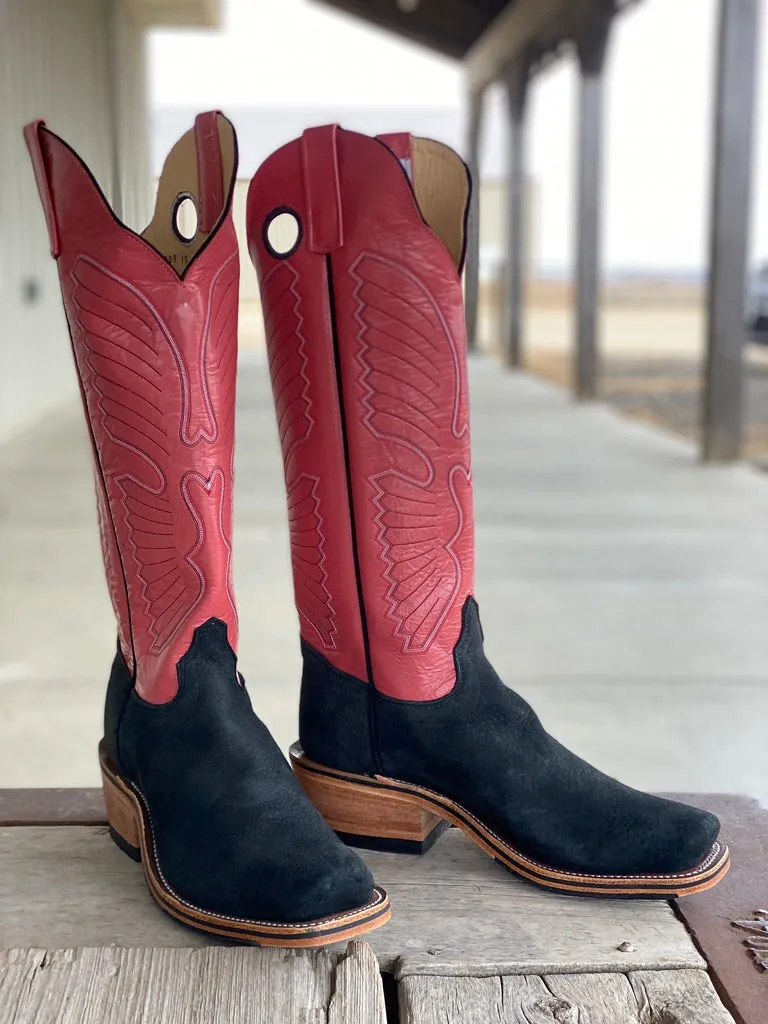 Olathe Boot Co. | Black Carpincho O Toe Boot