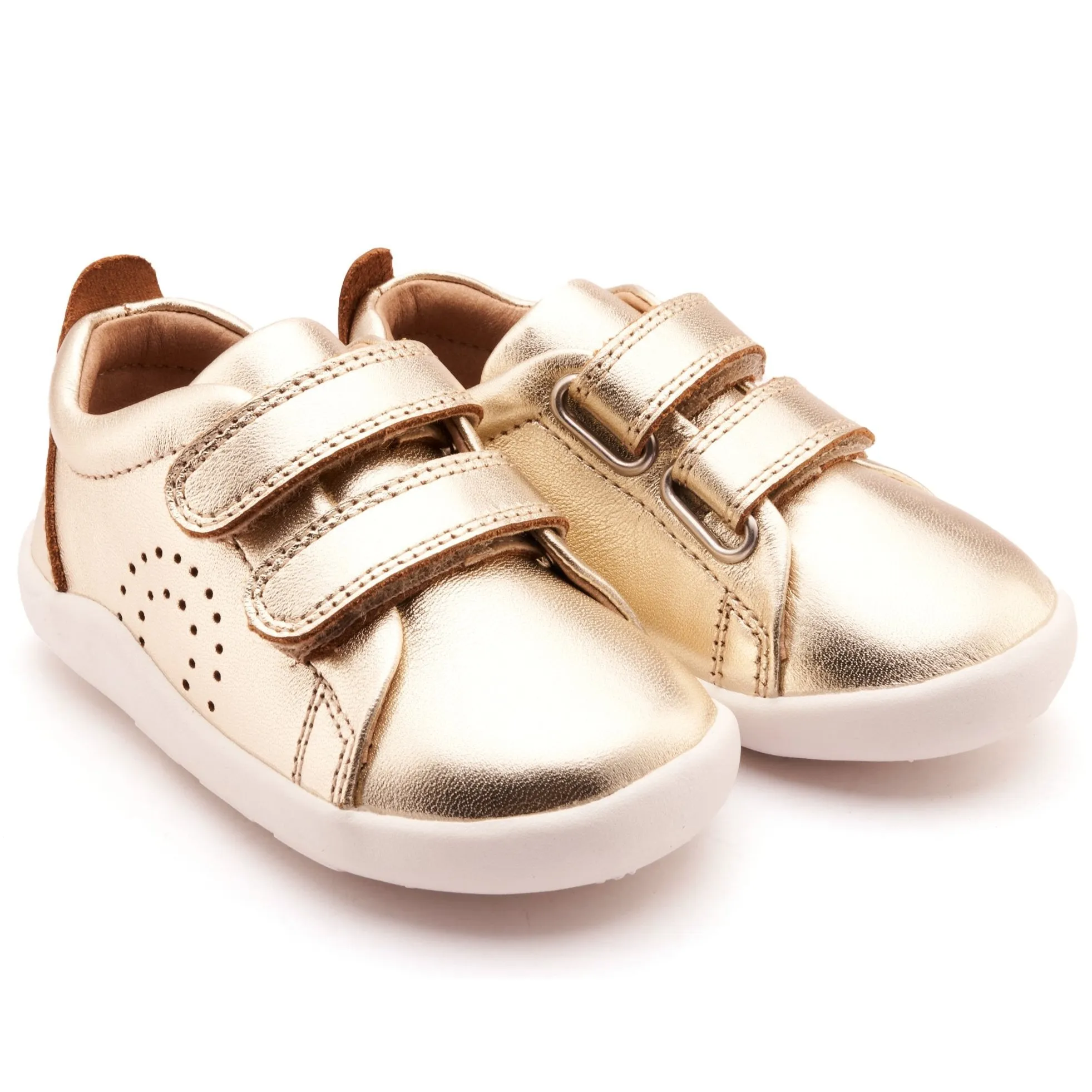 Old Soles Boy's and Girl's LittleTot Casual Shoes - Gold