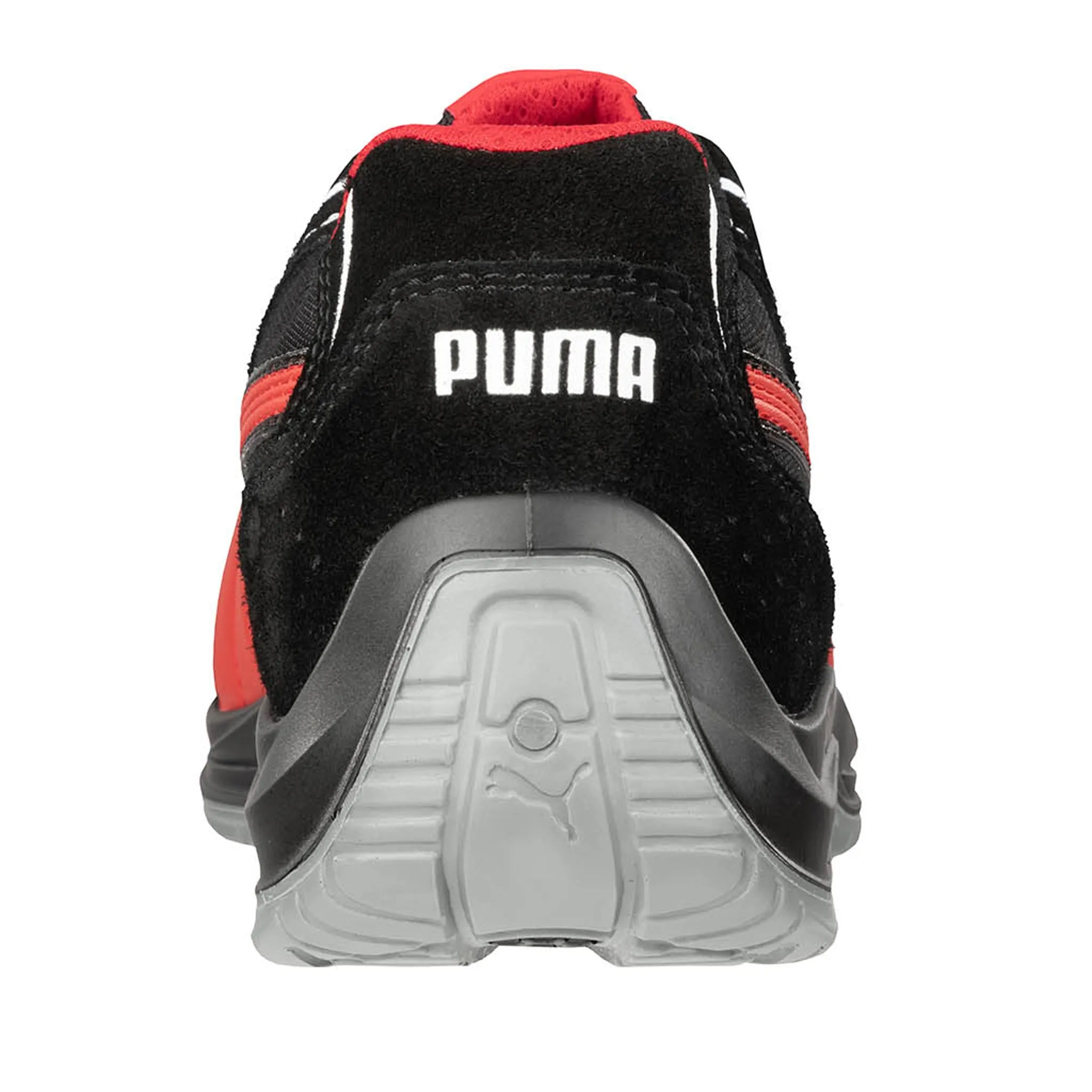 Puma Men's 643445 Touring Black Suede Low Composite Safety Toe Metal Free Work Shoes