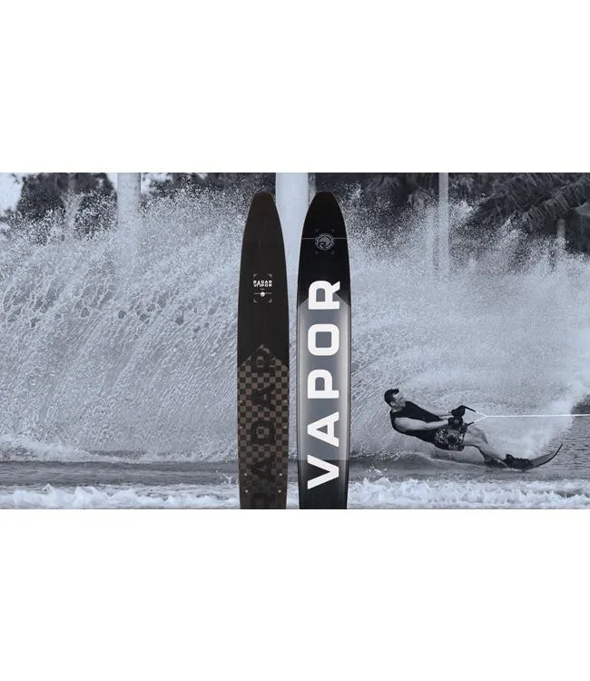 Radar Vapor Pro Build Slalom Ski with Vapor Boot & RTP (2025) - Stealth