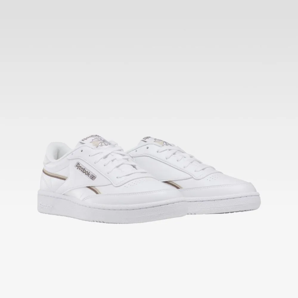 Reebok Footwear Men Club C 85 Vegan Shoes WHITE/OAT/UTIBRO