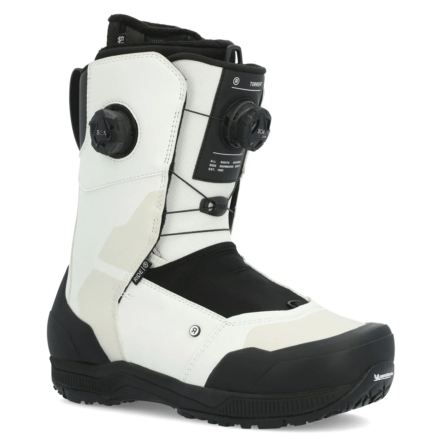 Ride Men's Torrent Snowboard Boots 2024 White