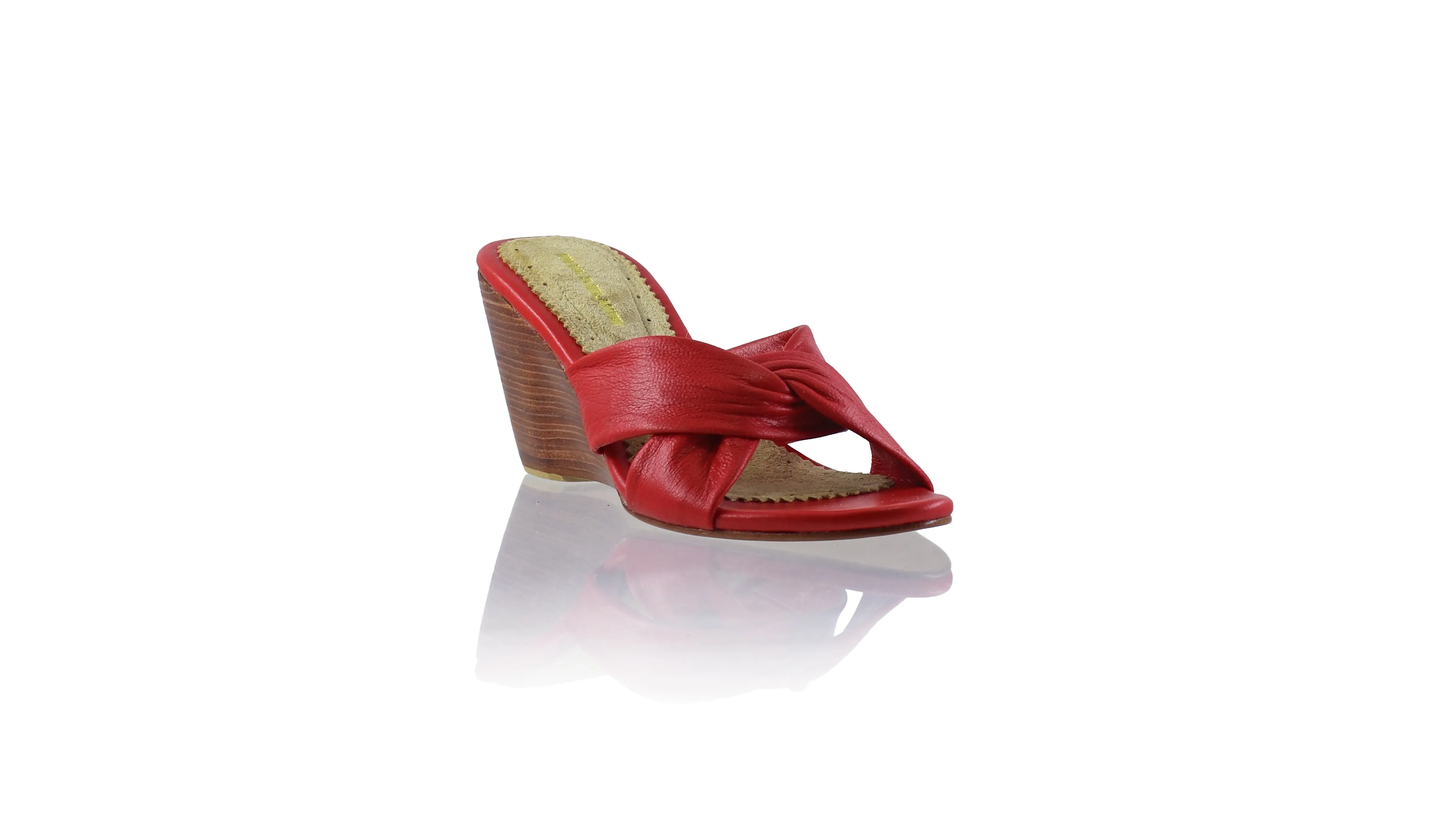 Sally 80mm Wedges - Red